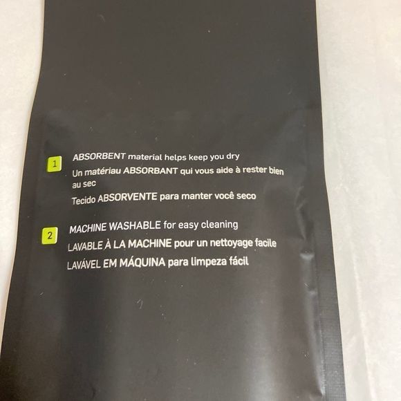 3/$15 ☘️ Nike Black Swoosh Headband - Picture 3 of 3